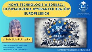 Nowe technologie w edukacji.Doświadczenia wybranych krajów europejskich.