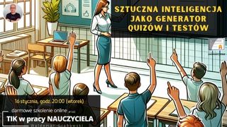 Sztuczna Inteligencja jako generator quizów i testów.