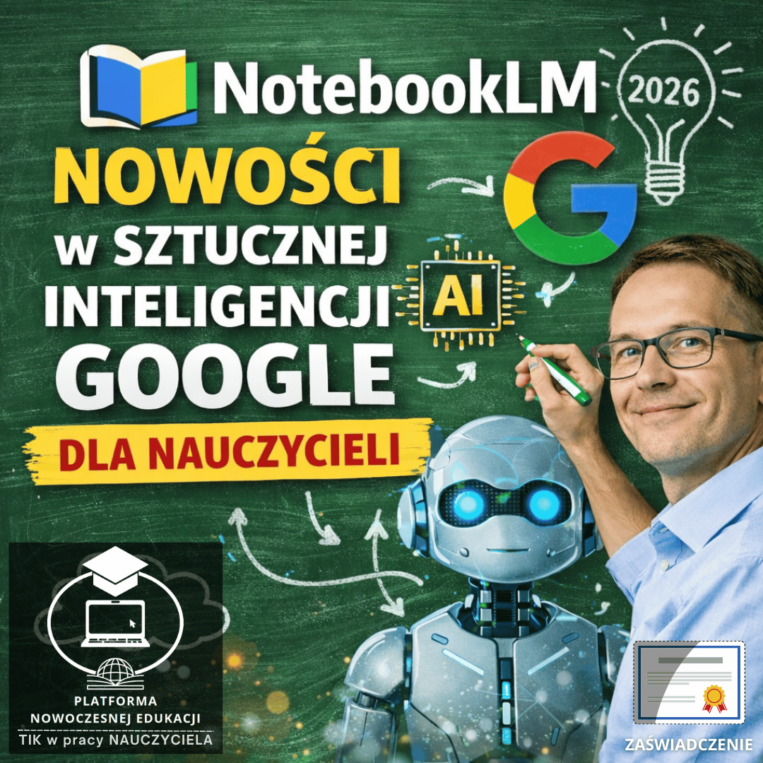 NotebookLM – nowości w sztucznej inteligencji Google dla nauczycieli