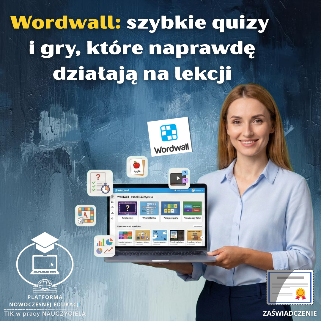 Wordwall: szybkie quizy i gry, które naprawdę działają na lekcji.