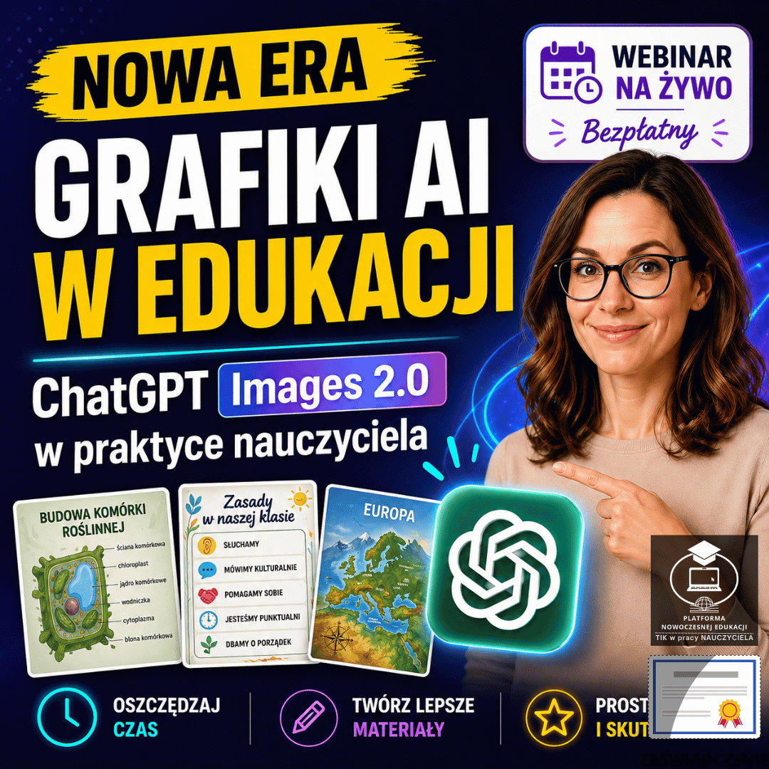 Nowa era grafiki AI w edukacji – ChatGPT Images 2.0 w praktyce nauczyciela.
