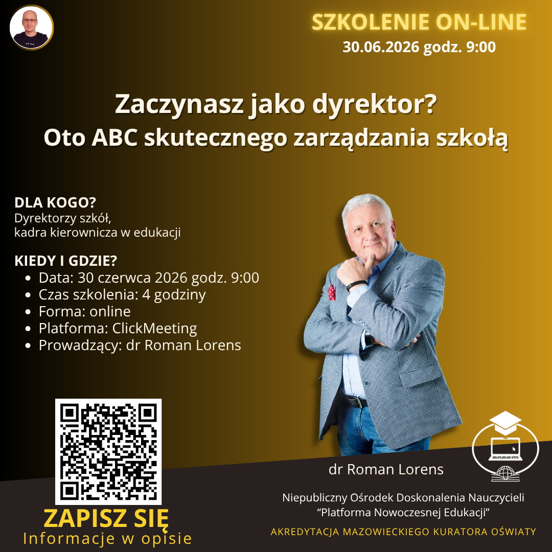 Zaczynasz jako dyrektor? Oto ABC skutecznego zarządzania szkołą.
