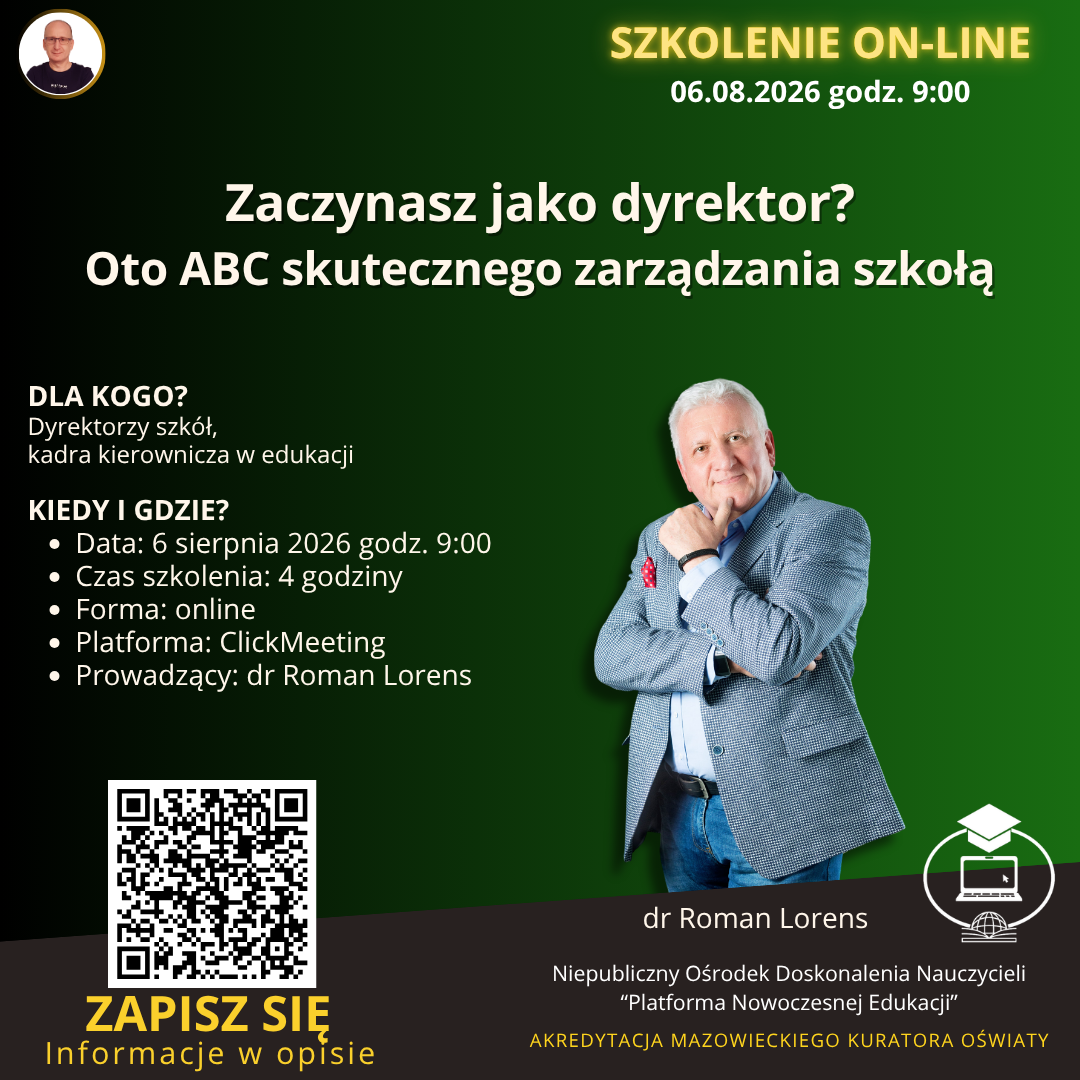 Zaczynasz jako dyrektor? Oto ABC skutecznego zarządzania szkołą.