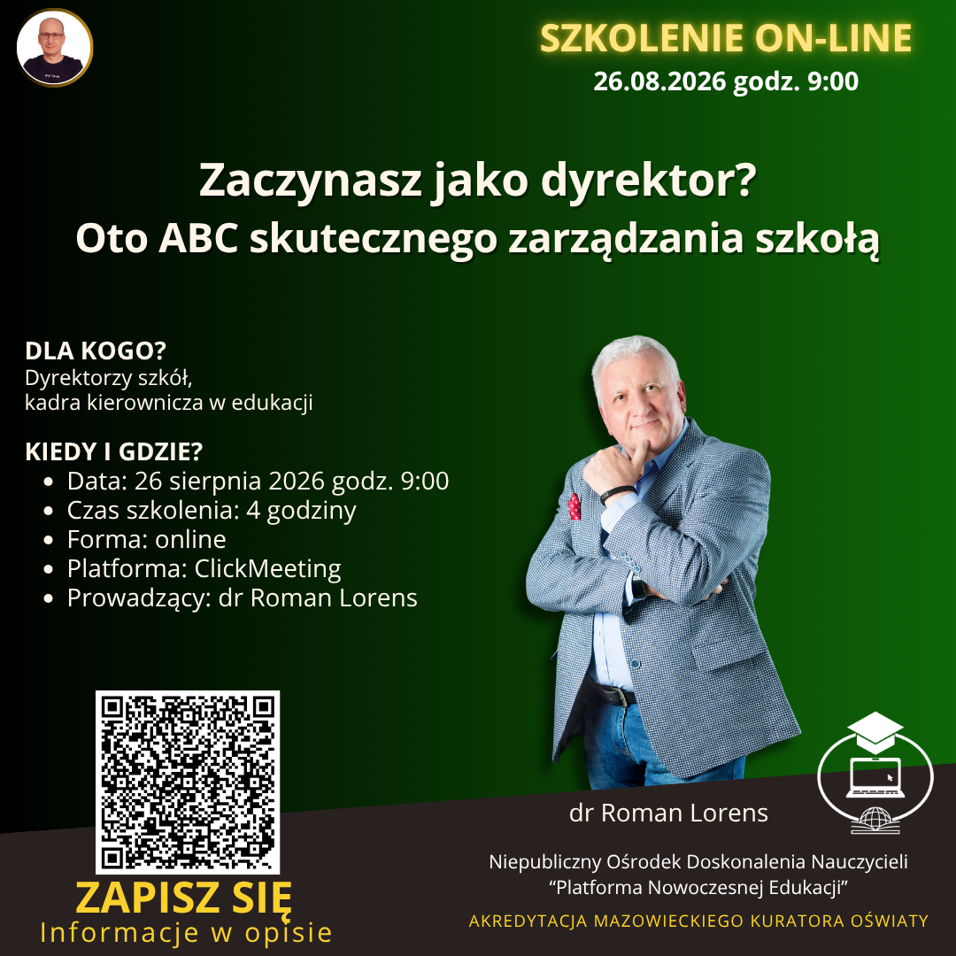 Zaczynasz jako dyrektor? Oto ABC skutecznego zarządzania szkołą.