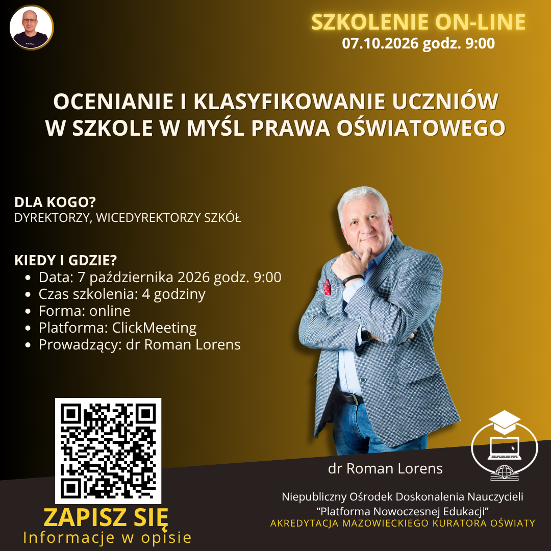 Ocenianie i klasyfikowanie uczniów w&nbsp;szkole w&nbsp;myśl prawa oświatowego.